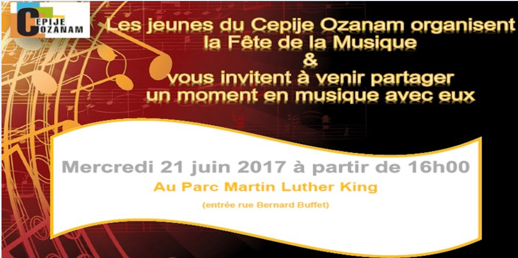 Invitation fête musique