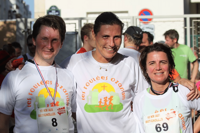 Foulées Ozanam 3 coureurs