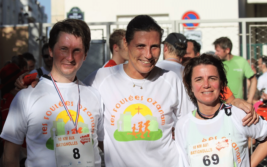 Foulées Ozanam 3 coureurs