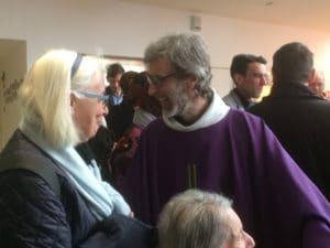 Sortie de la messe