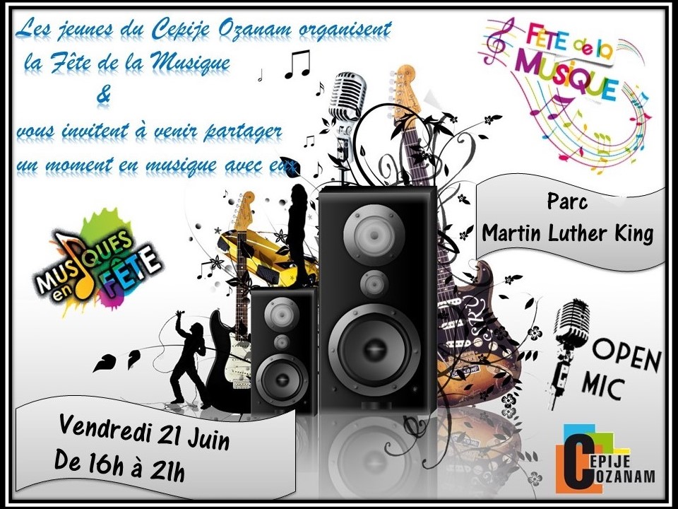 Affiche CEPIJE Fête de la Musique