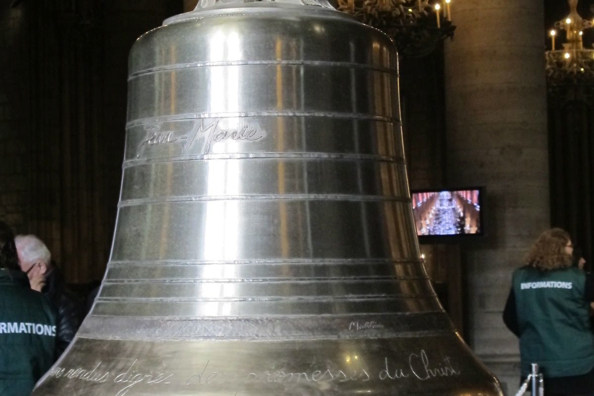 Nouvelle cloche de Notre-Dame