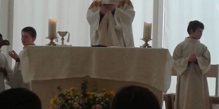 Messe Gregoire Messe dans la chapelle