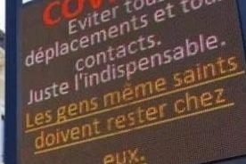 Confinement des saints