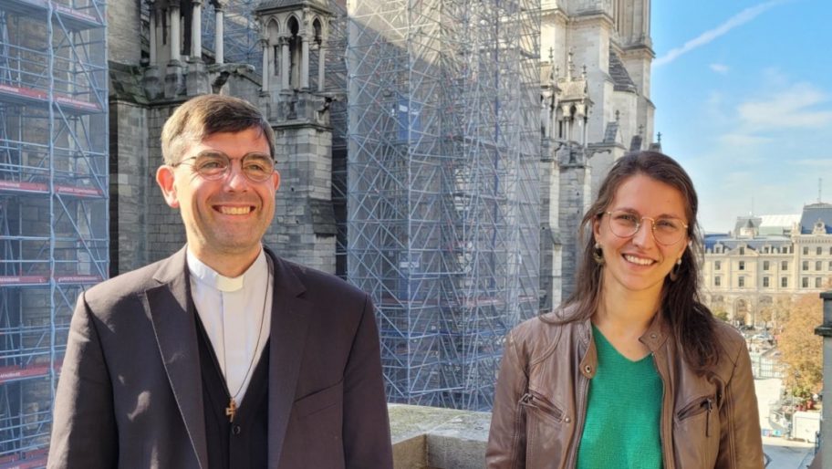 Deux membres de l'équipe