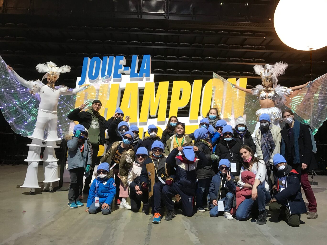 Au stade Arena Bercy