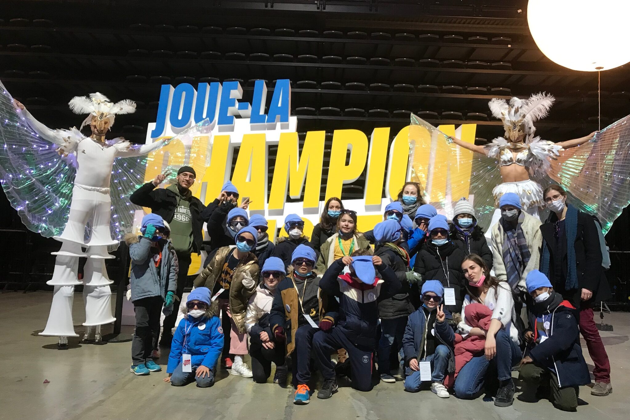 Au stade Arena Bercy