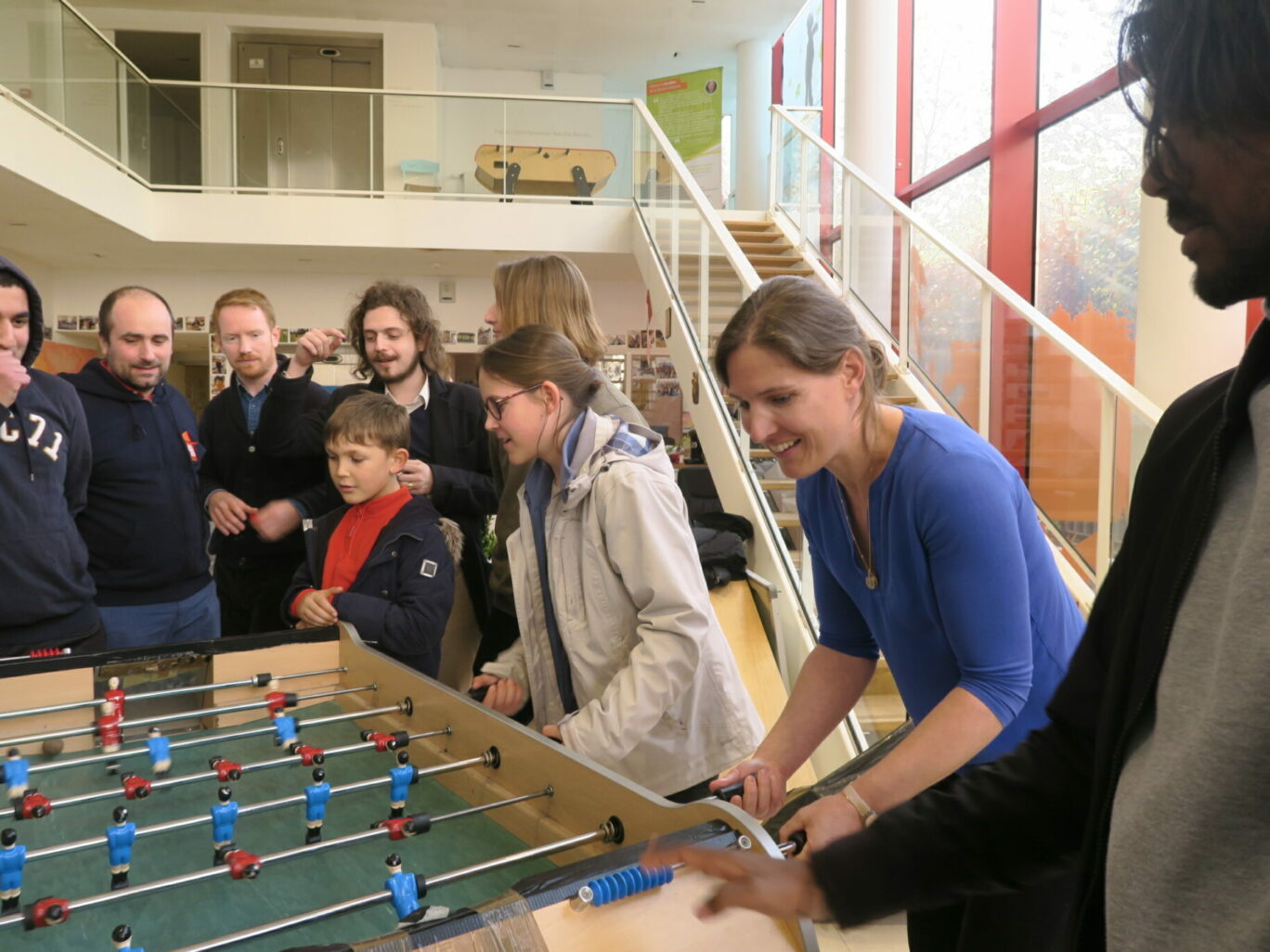Une partie de babyfoot